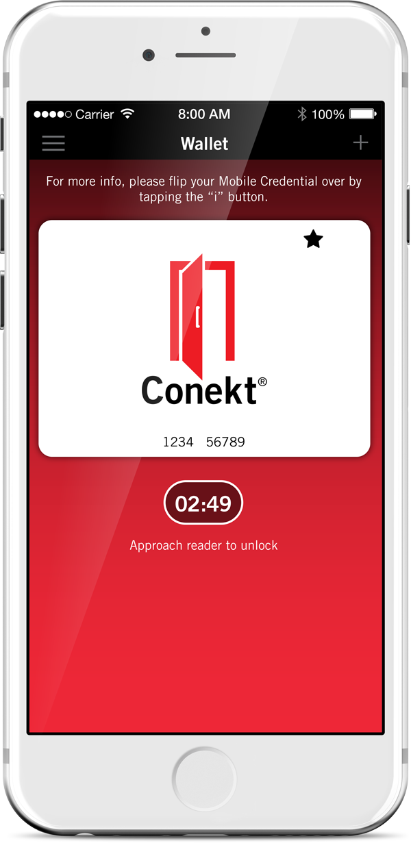 Conekt Wallet App Delivers Flexible Credential Read Timetables