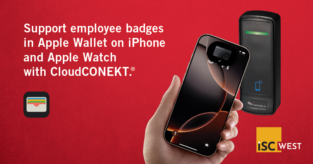 CloudCONEKT now supports employee badges in Apple Wallet