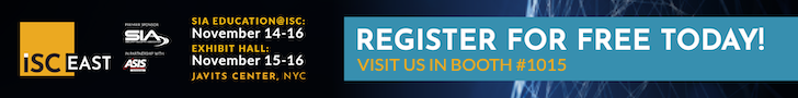 Register for a FREE ISC East Expo Pass