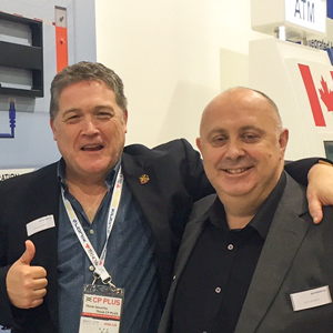 Scott Pearson with Shep Sheppard at Intersec